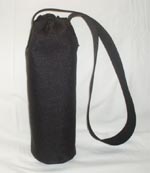Case for carrying personal fire extinguisher or water bottle, made from nylon cordura